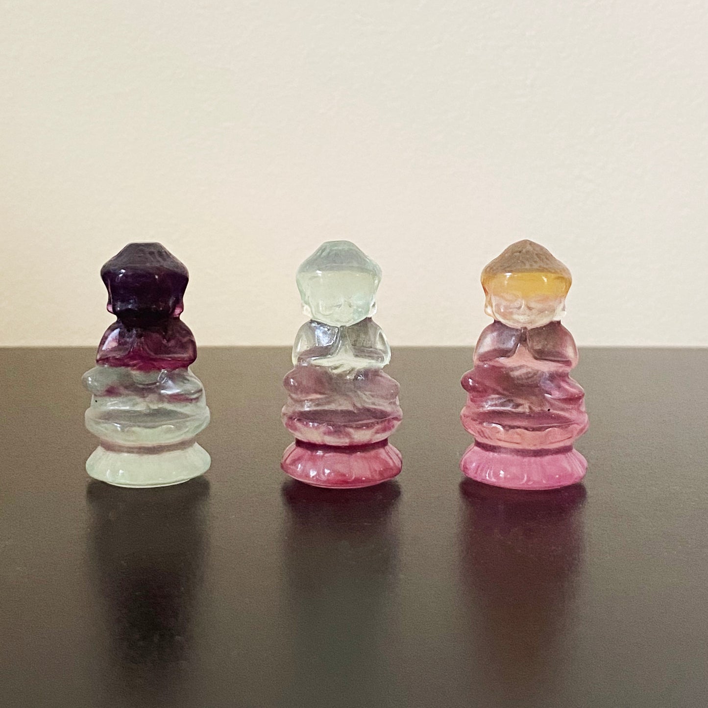 Fluorite Buddha Carving