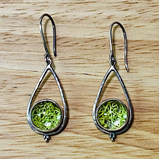 Reindeer Moss Earrings