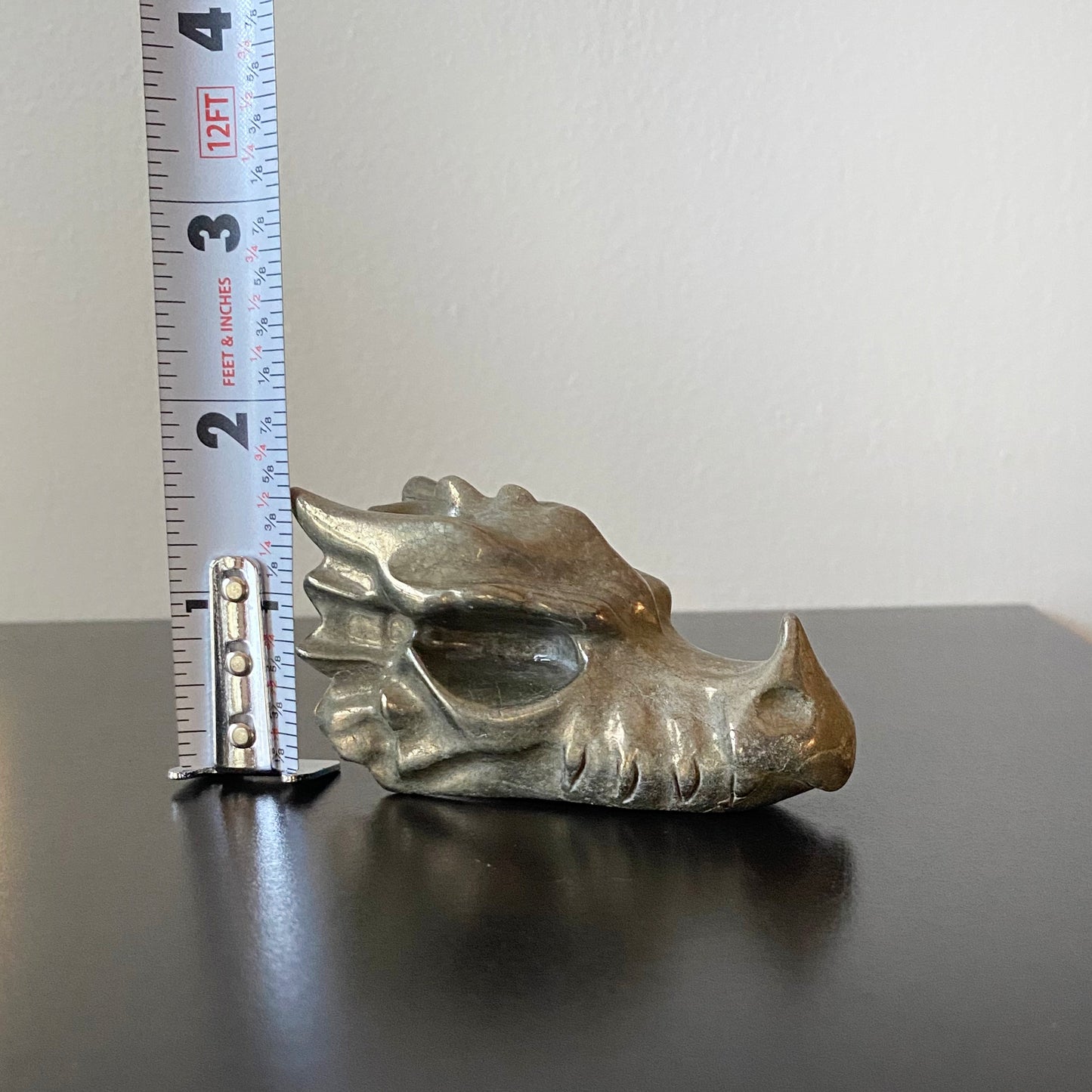 Large Pyrite Dragon head